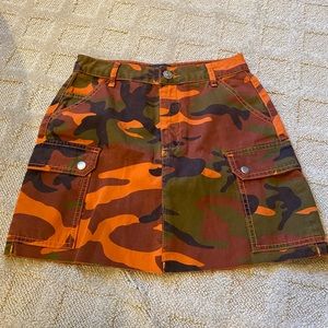 Camouflage Skirt